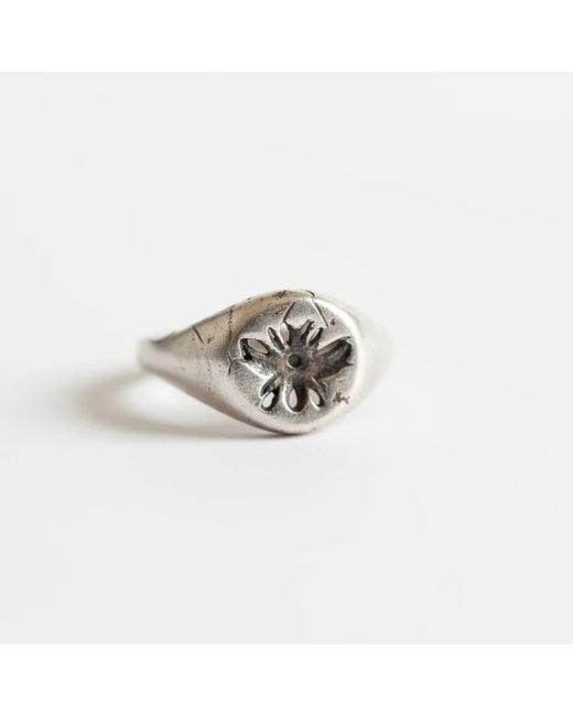 By Virgo Metallic Apis Ring