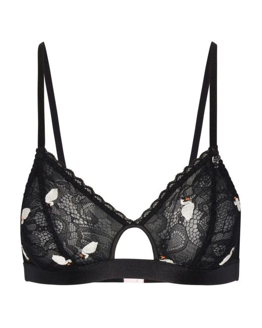 Empress Mimi Black Swan Maidens Bralette