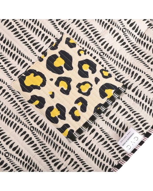 Conscious Yoga Collective Blue The Leopard Tote