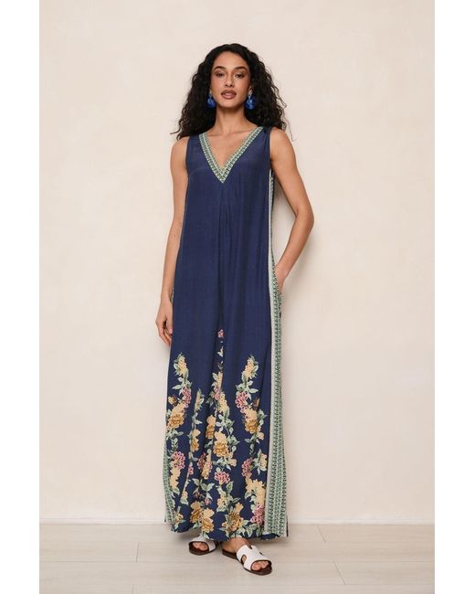 Raishma Blue Mabel Jumpsuit
