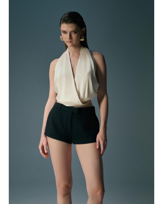 HER CIPHER White Neutrals Muse Top