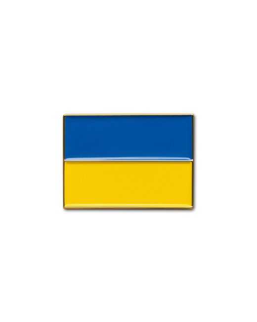 Make Heads Turn Yellow Enamel Pin Flag Of Ukraine
