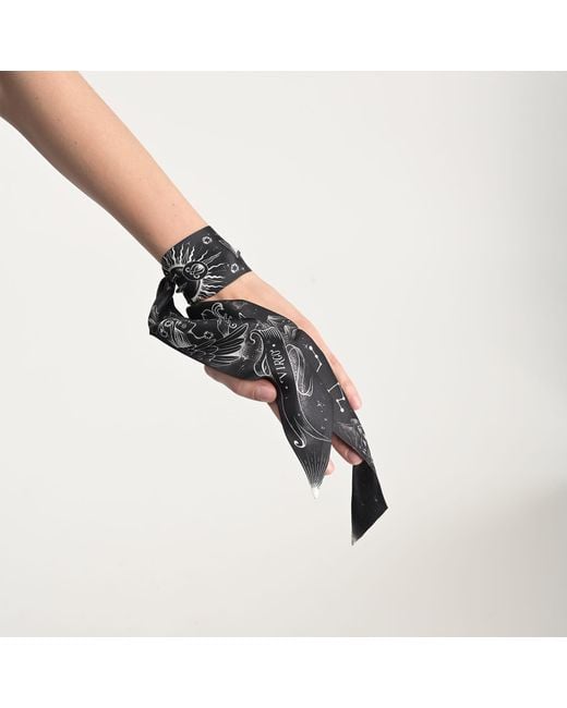 Silk&Soul Black Virgo Zodiac Twilly