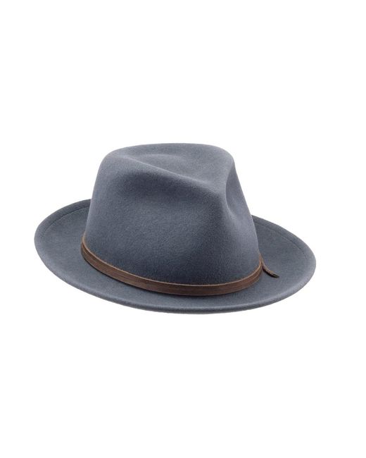 Jamie Slye Hats + Accessories Black Buddy Wool Fedora Hat