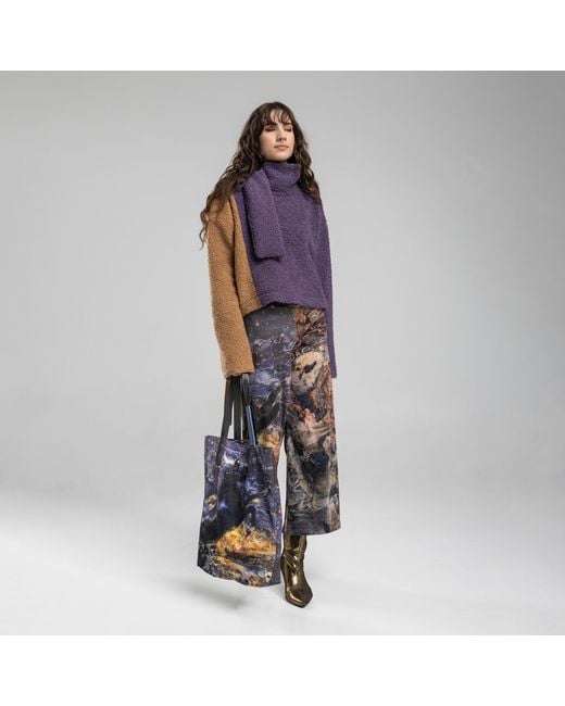 ARTISTA Purple Nest Jumper