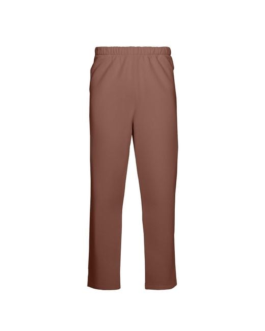 Ocio Leisurewear Brown Neutrals Straight Leg Pant for men