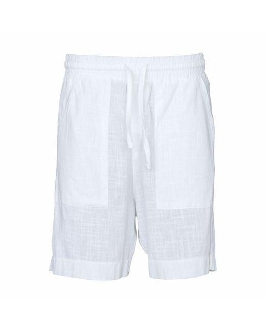 Monique Store Blue Linen Shorts for men