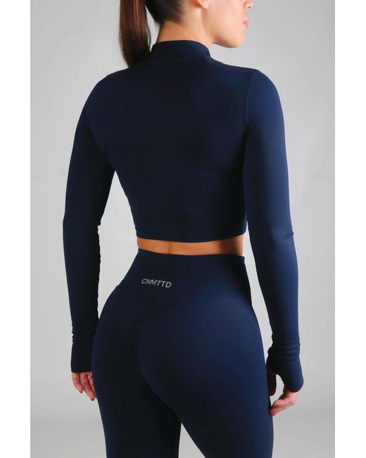 Cmmttd Blue Core Contour Legging