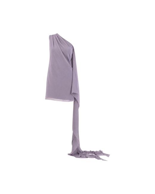 Sun Culture Purple Lune Mini Dress