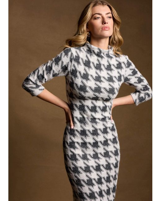 Zetaye White Blaire Sweater Maxi Dress