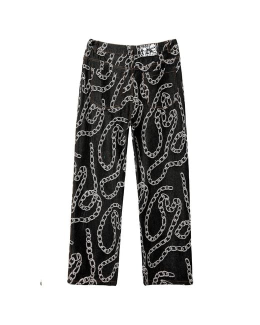 VERYRARE Black Chains Pants for men