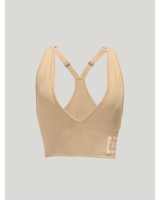 Shaping Athleisure Crop Top Bra, Femme, , Taille Wolford en coloris White