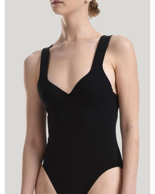 Essentials Onepiece Swimsuit, Femme, , Taille Wolford en coloris Black