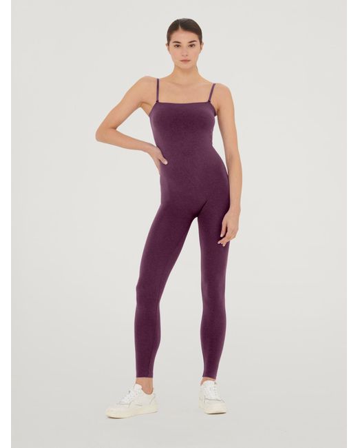 Shiny Jumpsuit, Femme, Mineral/, Taille Wolford en coloris Pink