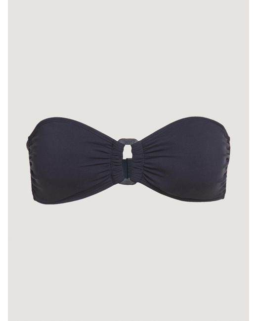 Essentials Padded Strapless Bandeau Top, Femme, Jet, Taille Wolford en coloris Blue