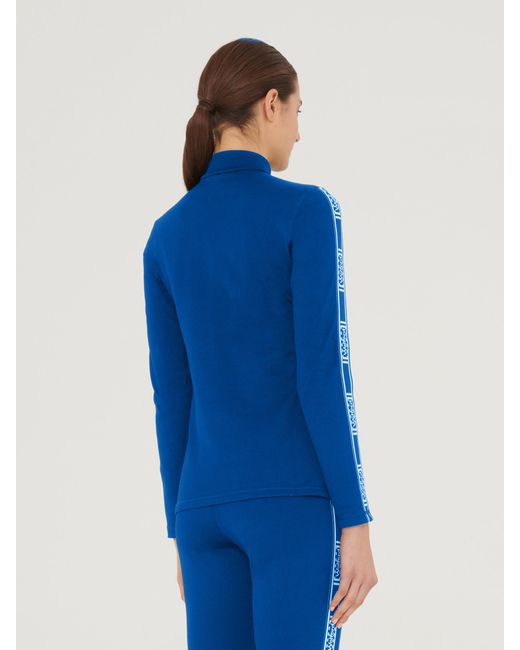 Thermal Top Long Sleeves, Femme, Sodalite, Taille Wolford en coloris Blue