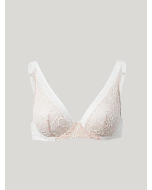 Nets And Roses Full Cup Bra, Femme, , Taille Wolford en coloris White