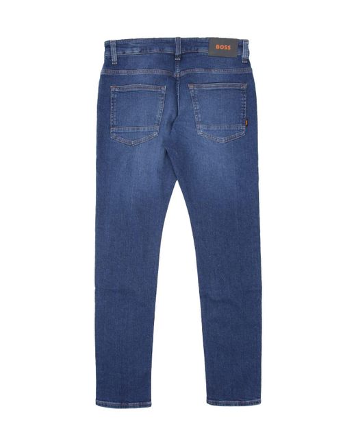 BOSS by HUGO BOSS Denim Delaware Modern Authentic Slim Fit Jeans in ...