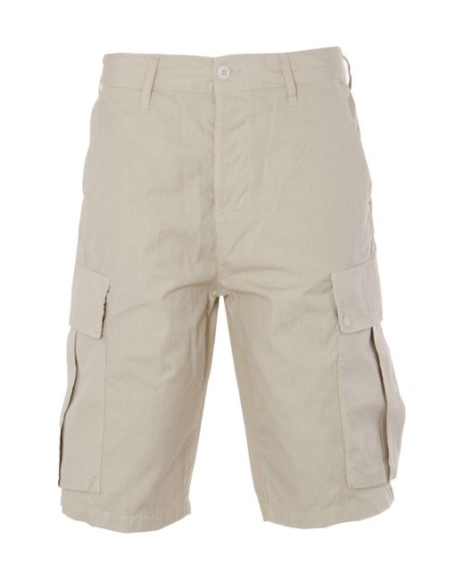 Edwin Jungle Cotton Ripstop Shorts in Beige (Natural) for Men - Save 3% |  Lyst