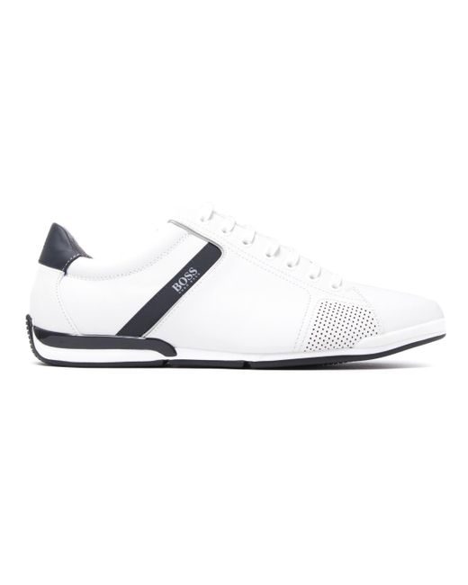 white boss shoes