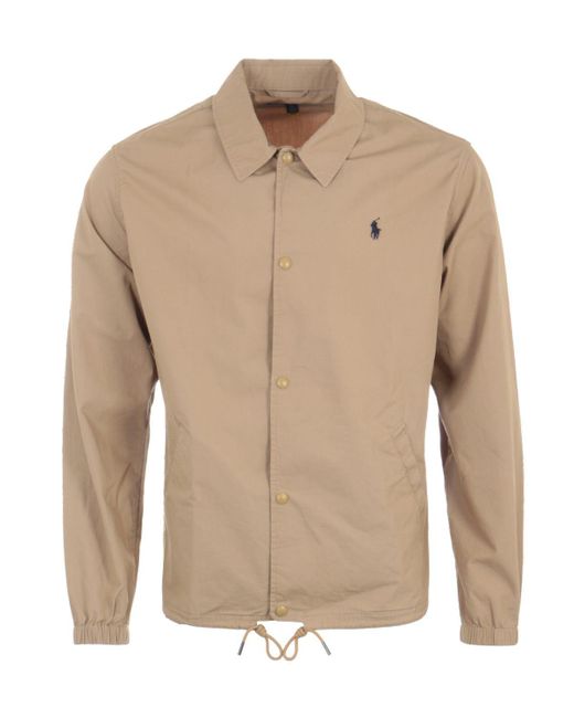 Polo Ralph Lauren Cotton Poplin Coach 