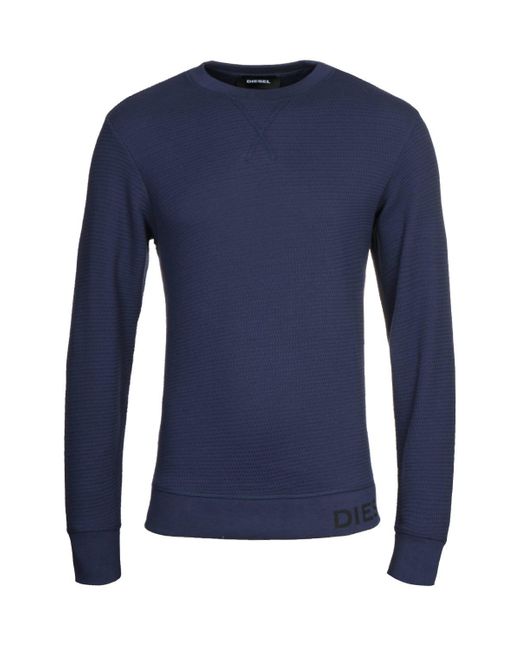 diesel blue sweatshirt