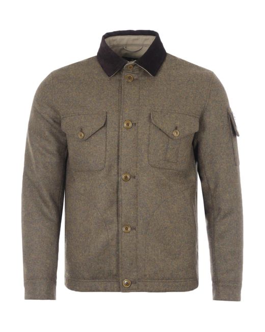BARBOUR GOLD STANDARD Cainwel Wool Jacket in Green for Men | Lyst