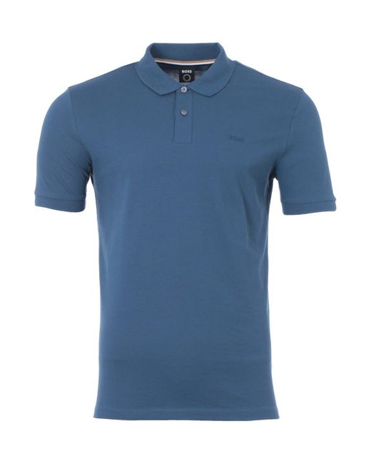 Organic Pima Cotton Polo Shirt in Navy 
