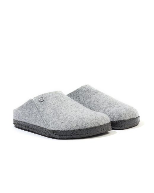 birkenstock wool slippers