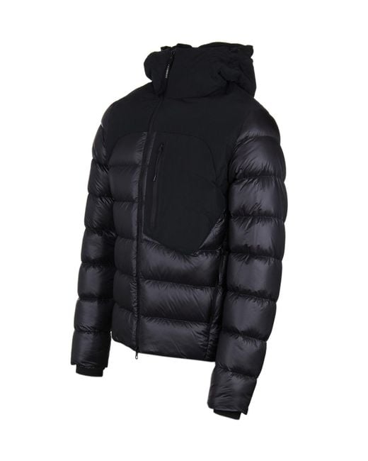 Down Padded Hooded Goggle Jacket 