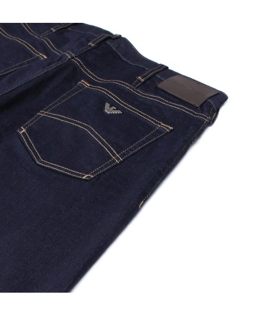 armani indigo jeans