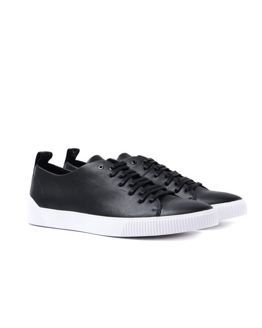nappa leather trainers