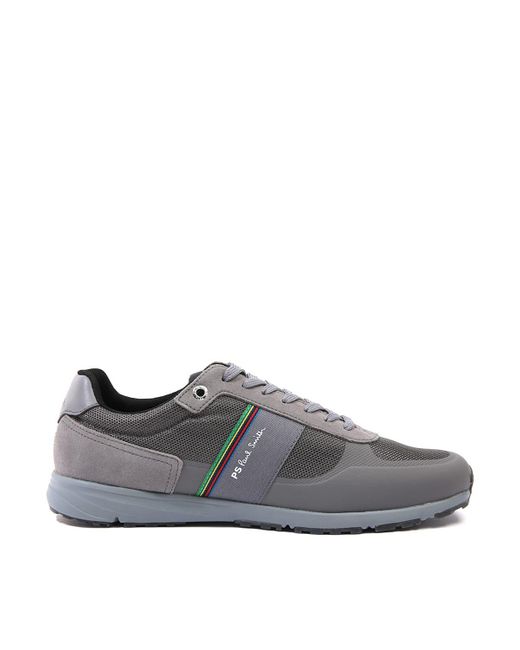 PS by Paul Smith Huey Suede And Mesh Trainers in Grey (Gray) for Men | Lyst