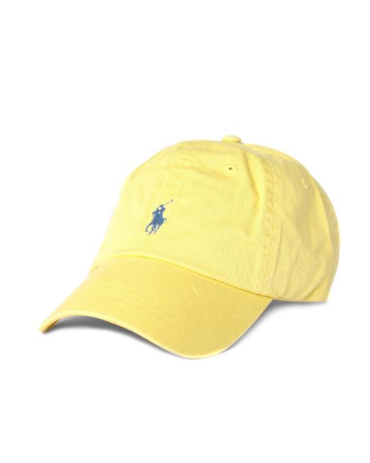 polo hat yellow