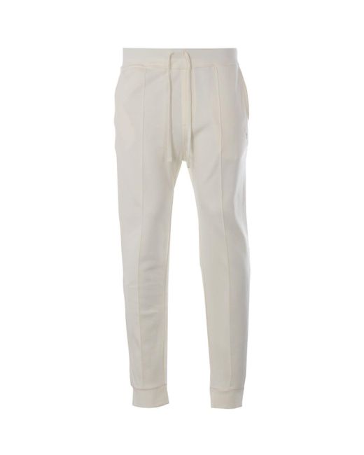 Polo Ralph Lauren Cotton Luxury Jersey joggers in Cream (Natural) for ...