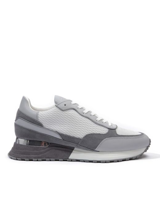 mens grey mallet trainers