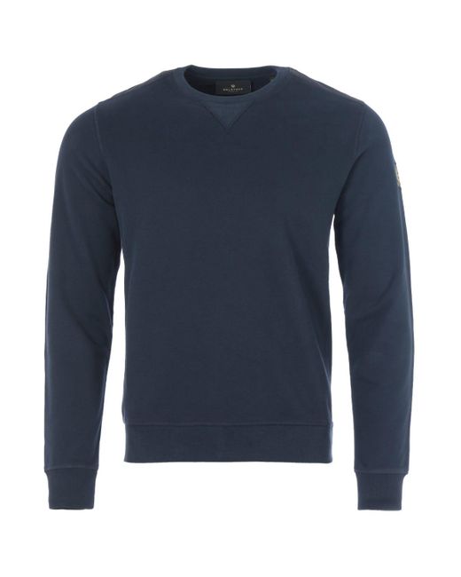 belstaff jarvis sweatshirt navy