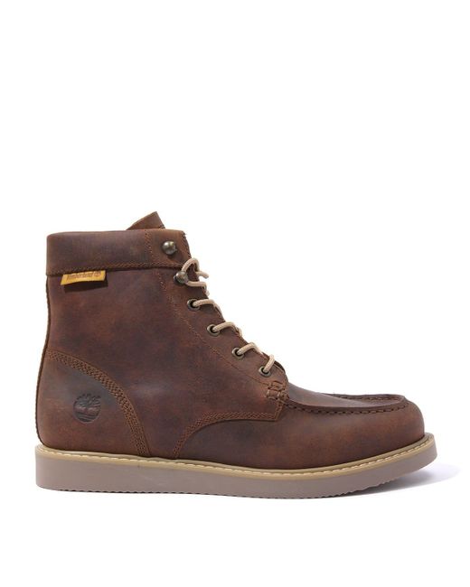 newmarket ii 6 inch boot for men in dark brown