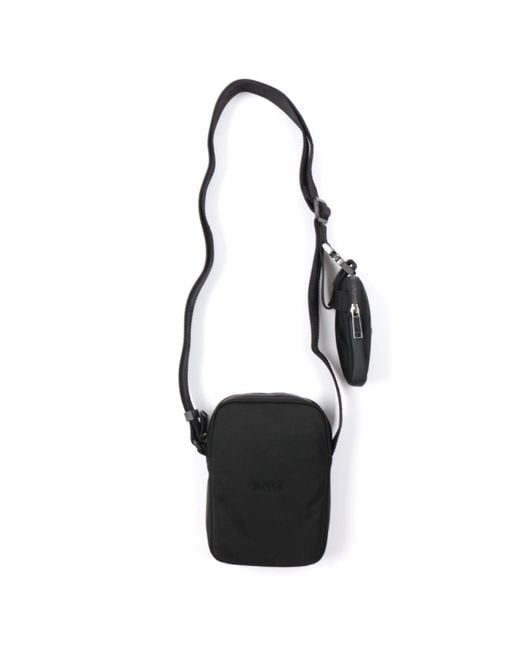 BOSS by HUGO BOSS Synthetic Catch Recycled Nylon Mini Crossbody Bag in