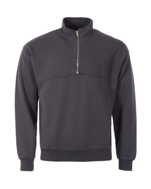 COLORFUL STANDARD Cotton Organic Quarter Zip Sweatshirt in Grey (Gray ...