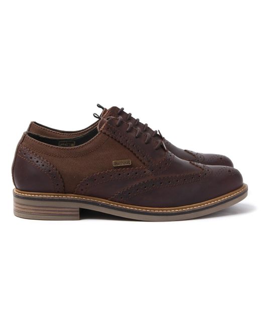 Barbour Barbour Redcar Choco Leather 