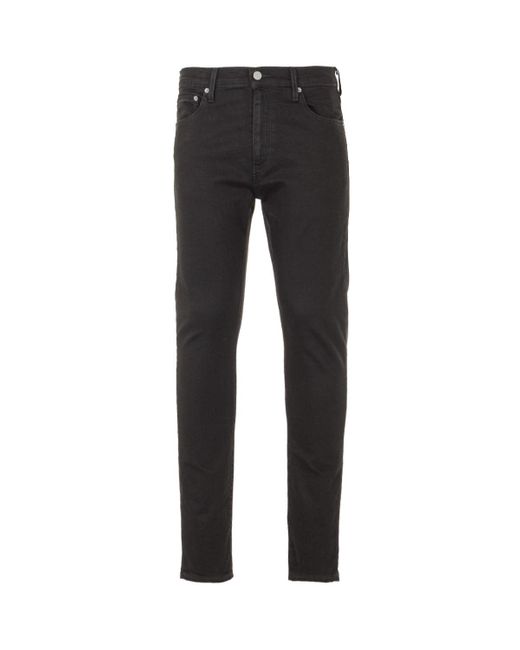 Levi's Denim Levi's 512 Slim Tapered Fit Jeans in Black for Men - Lyst