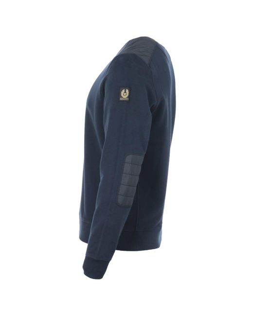 belstaff jarvis sweatshirt navy