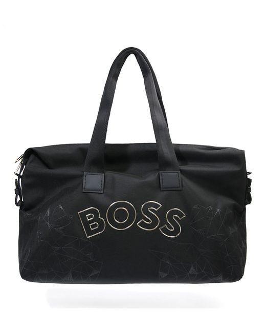 BOSS by HUGO BOSS Synthetic Logo & Seasonal Pattern Holdall Bag in ...