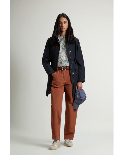 Parka De Light Ramar Para Mujer Talla Woolrich de color Blue