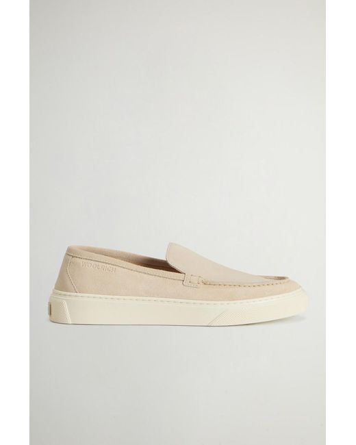 Donna Mocassini di Woolrich in Natural