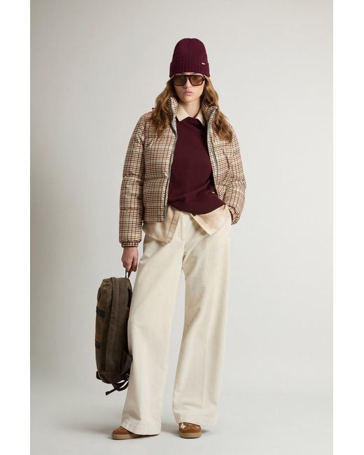Donna Piumino di Woolrich in Natural