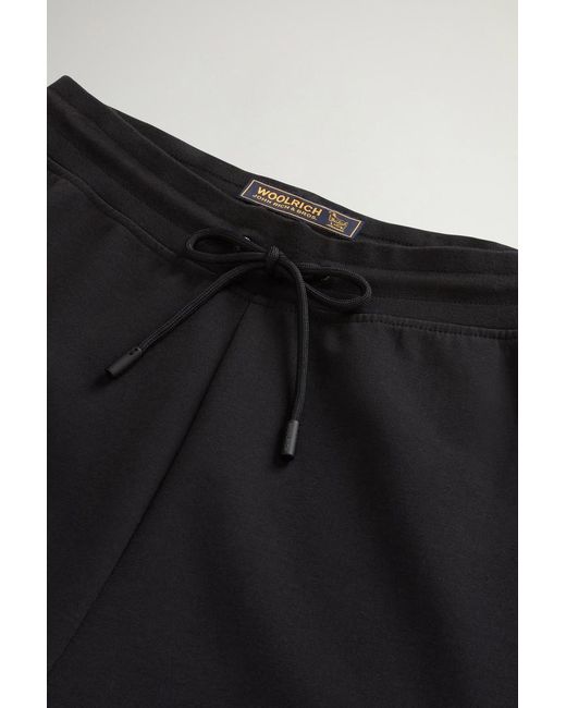 Pantalones Cargo De Interlock De Mezcla De Algodón Elástico Para Mujer Talla Woolrich de color Pink