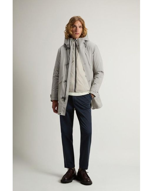 Woolrich Herren Weaver 3-In-1-Mantel Mit Wendbarer Innenjacke Größe in Gray für Herren