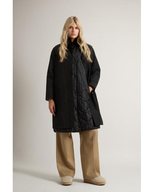 Woolrich 3-In-1-Jas Van Ramar Cloth Zwart Grootte in het Black